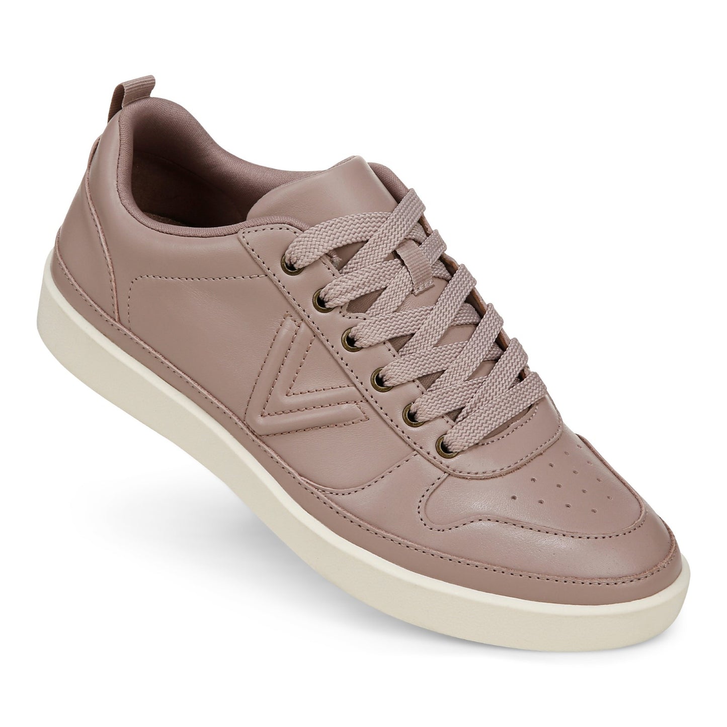 Vionic Elise Women's Leather Casual Comfort Sneakers - Magnolia Dusk - ELISE-J0746L5021-MAGNOLIA DUSK-13fl-med