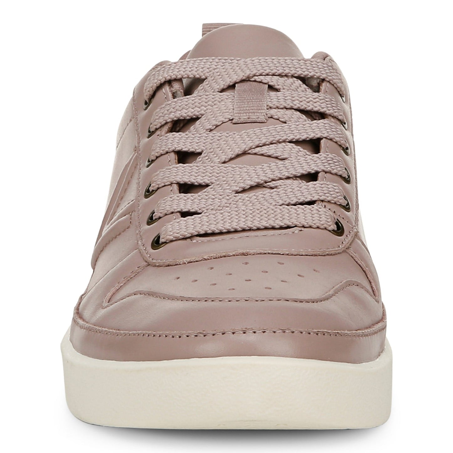 Vionic Elise Women's Leather Casual Comfort Sneakers - Magnolia Dusk - Front