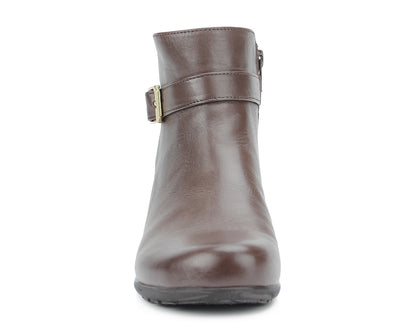 Ros Hommerson Ellis Women's Shootie - Brown Napa Leather - Front View