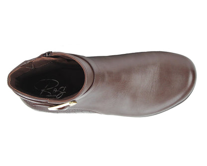 Ros Hommerson Ellis Women's Shootie - Brown Napa Leather - Sole View