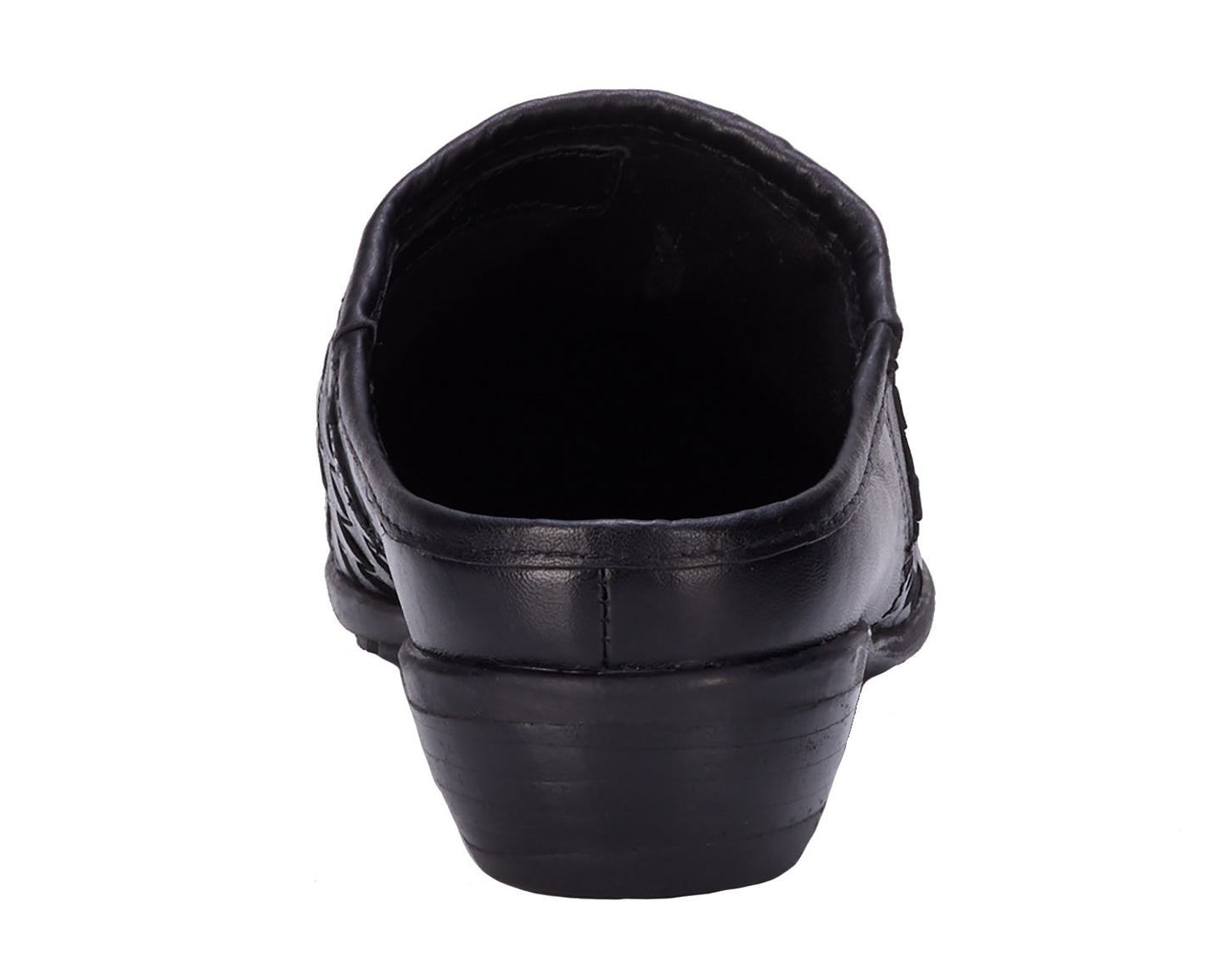 Ros Hommerson Emerson Women's Clog - Black Napa Leather - Back View