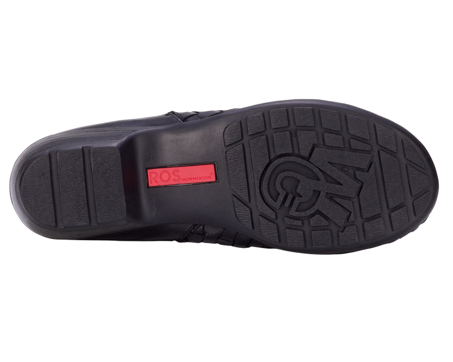 Ros Hommerson Emerson Women's Clog - Black Napa Leather - Top View