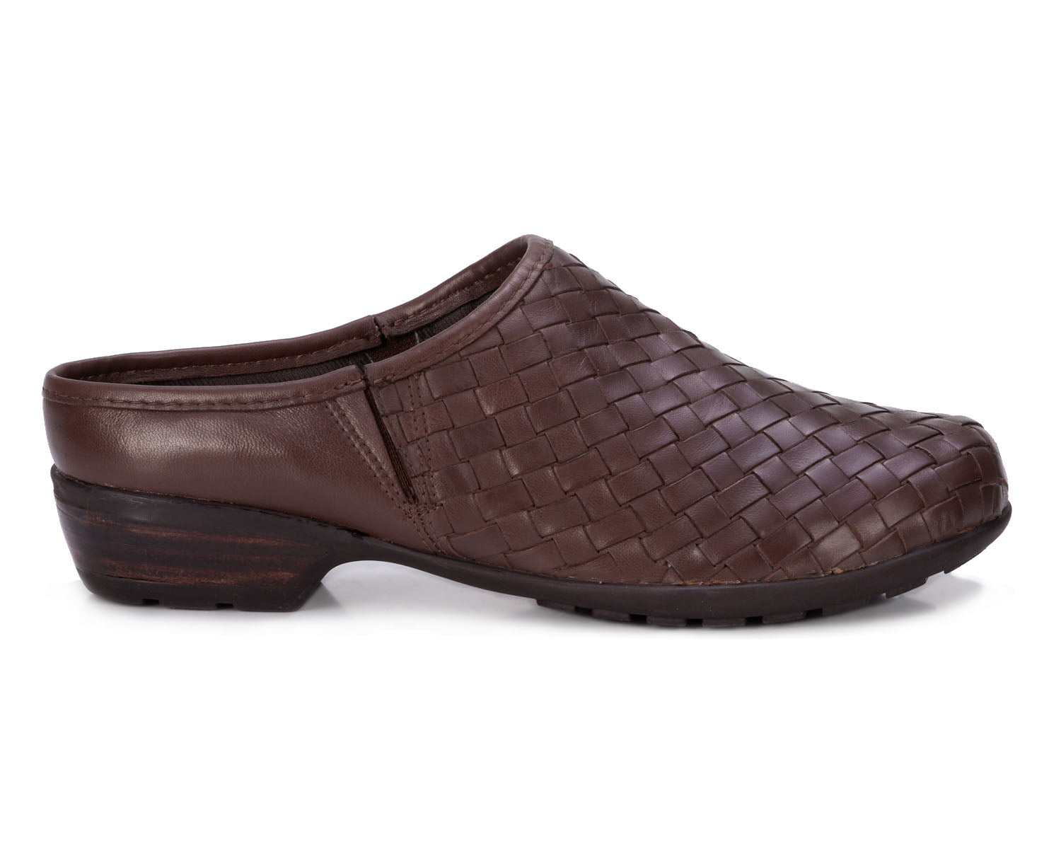 Ros Hommerson Emerson Women's Clog - Brown Napa Leather - Outside View