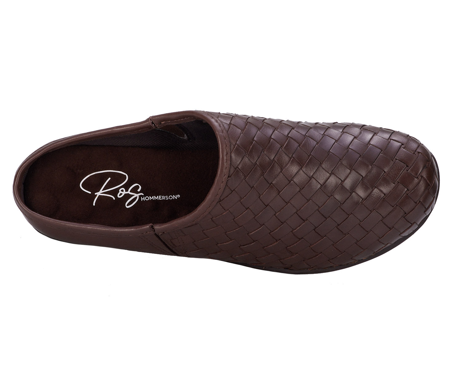 Ros Hommerson Emerson Women's Clog - Brown Napa Leather - Sole View