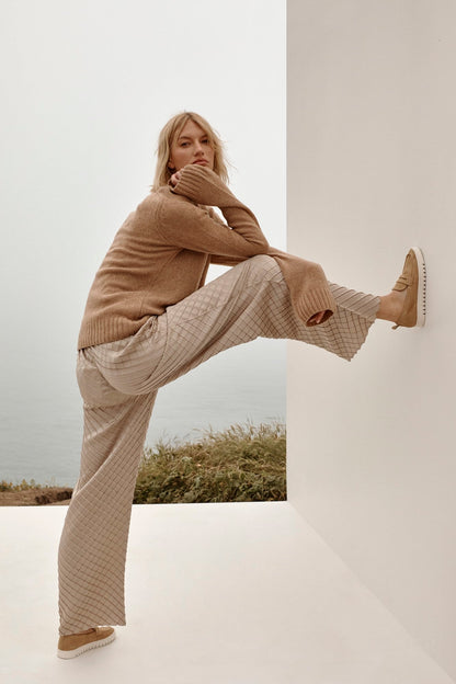 Vionic Uptown Women's Slip-On Loafer Moc Casual Shoes - Sand Suede - LIFESTYLE-med