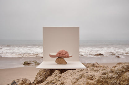 Vionic Relax II Women's Orthotic Slide Slippers - Cinder Rose Shearling - RELAX II-J0895F1650-CINDER ROSE-Rock-med