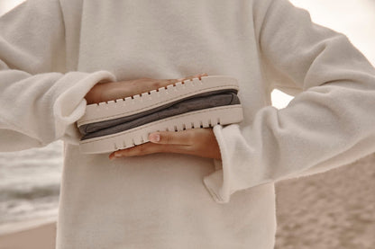 Vionic Uptown Balle womens Slip On/Loafer/Moc Shoe - Polluted Silver - 0044-med