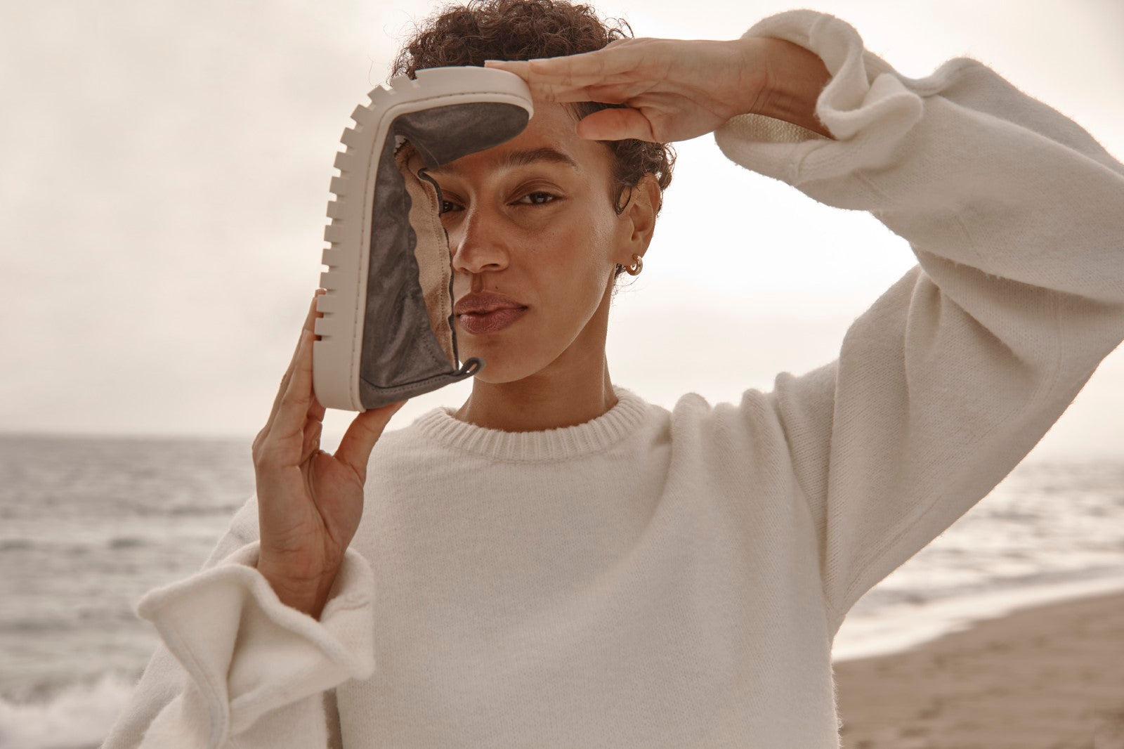 Vionic Uptown Balle womens Slip On/Loafer/Moc Shoe - Polluted Silver - 0062-med