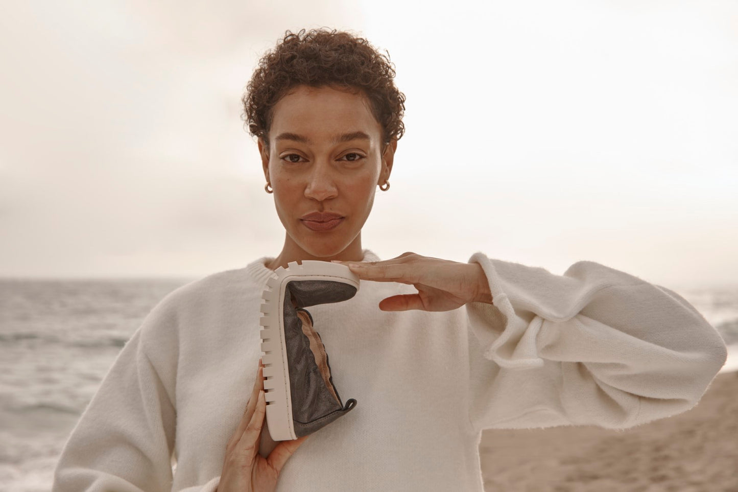 Vionic Uptown Balle womens Slip On/Loafer/Moc Shoe - Polluted Silver - 0081-med