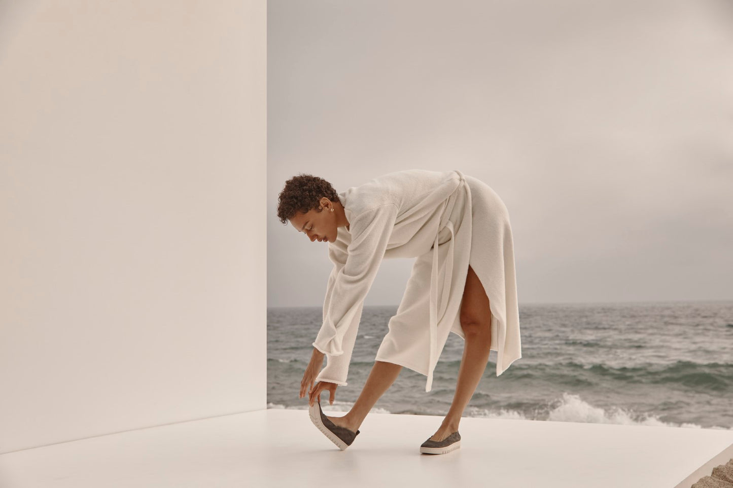 Vionic Uptown Balle womens Slip On/Loafer/Moc Shoe - Polluted Silver - 0113-med