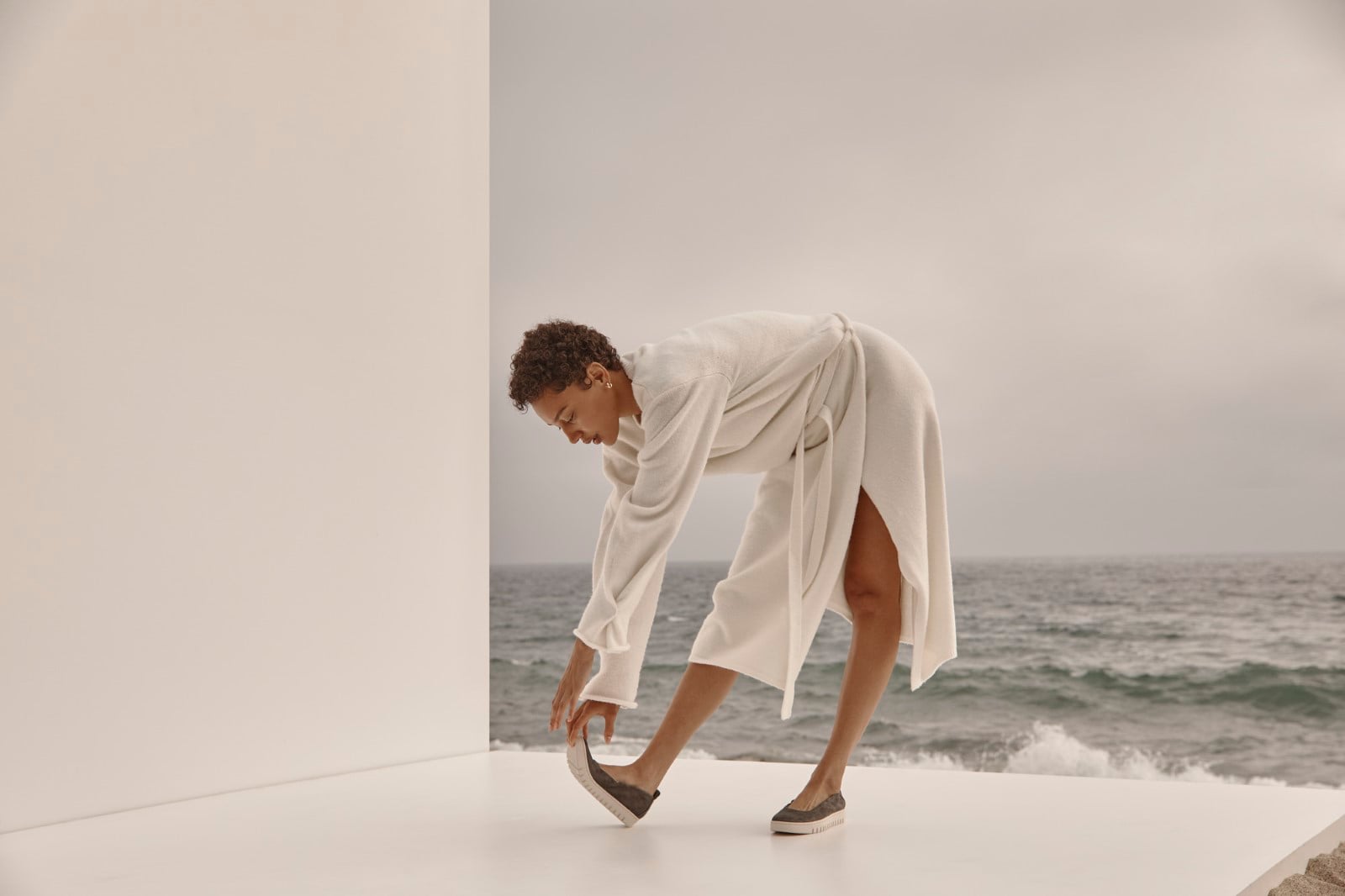 Vionic Uptown Balle womens Slip On/Loafer/Moc Shoe - Polluted Silver - 0113-med