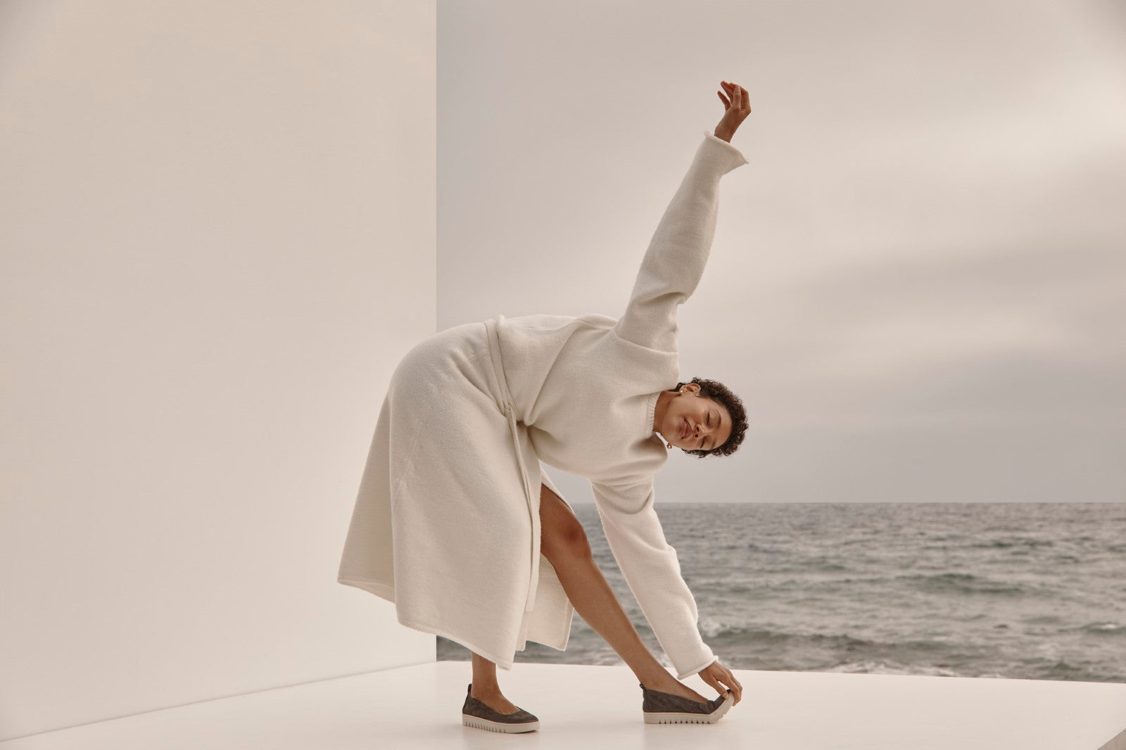 Vionic Uptown Balle womens Slip On/Loafer/Moc Shoe - Polluted Silver - 0132-med