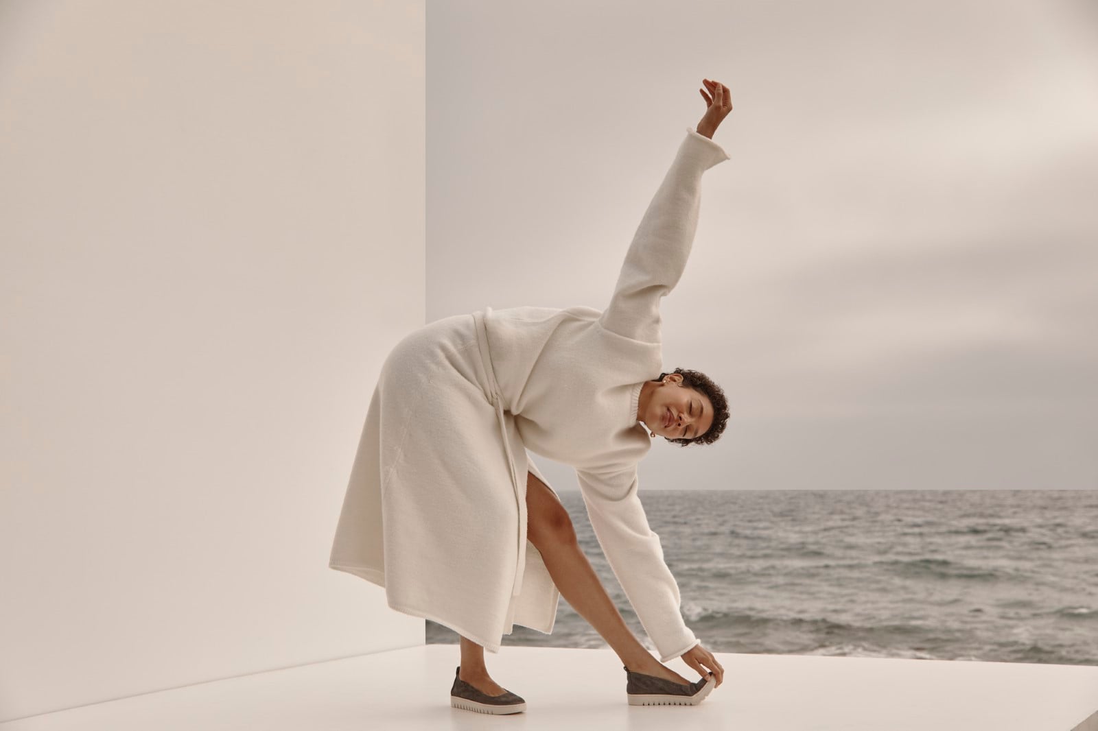 Vionic Uptown Balle womens Slip On/Loafer/Moc Shoe - Polluted Silver - 0132-med