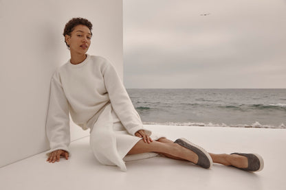 Vionic Uptown Balle womens Slip On/Loafer/Moc Shoe - Polluted Silver - 0239-med