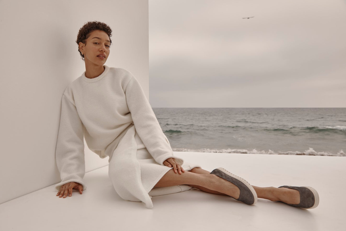 Vionic Uptown Balle womens Slip On/Loafer/Moc Shoe - Polluted Silver - 0239-med