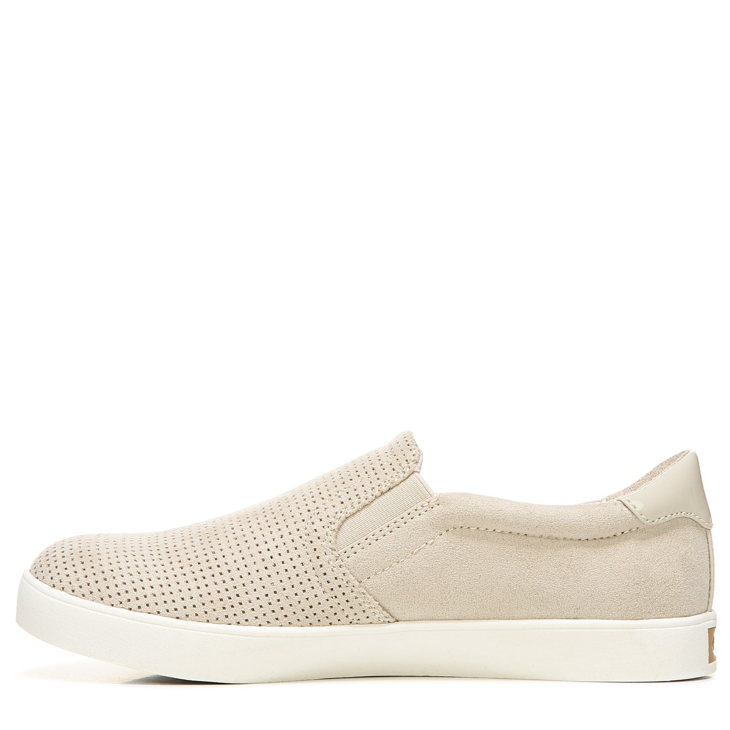 Dr. Scholl's Madison Women's Comfort Slip-on Sneaker - Oyster Grey Fabric - Left Side