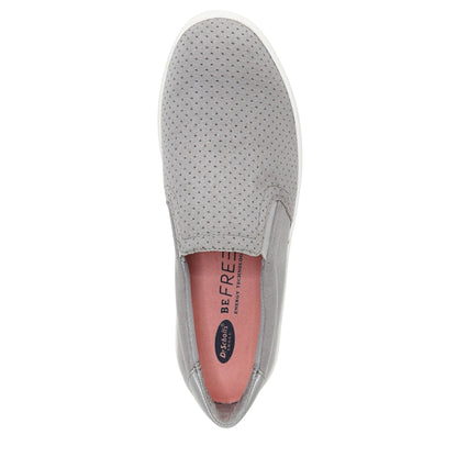 Dr. Scholl's Madison Women's Comfort Slip-on Sneaker - Grey Fabric - Top