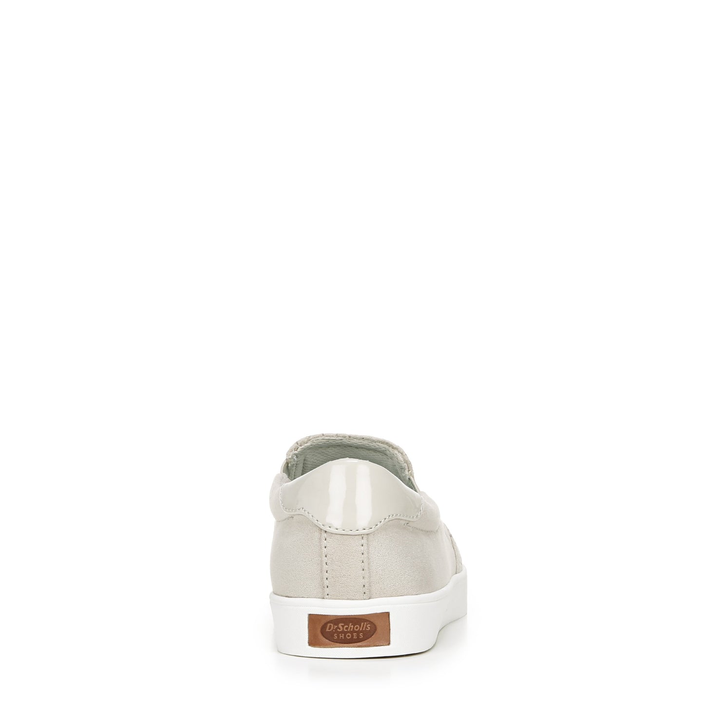 Dr. Scholl's Madison Women's Comfort Slip-on Sneaker - Greige Fabric - Back