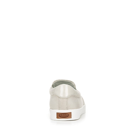 Dr. Scholl's Madison Women's Comfort Slip-on Sneaker - Greige Fabric - Back