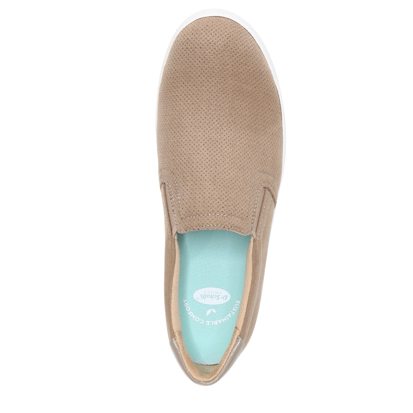 Dr. Scholl's Madison Women's Comfort Slip-on Sneaker - Wood Brown - Top