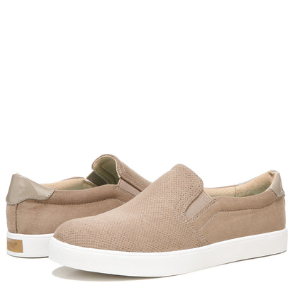 Dr. Scholl's Madison Women's Comfort Slip-on Sneaker - Wood Brown - pair left angle