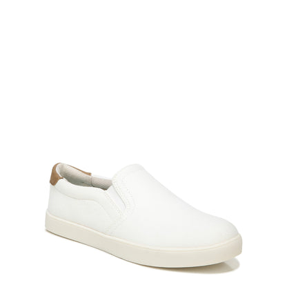 Dr. Scholl's Madison Women's Comfort Slip-on Sneaker - White Fabric/synthetic - Angle main