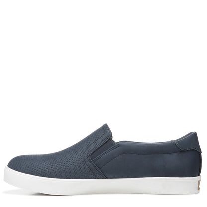 Dr. Scholl's Madison Women's Comfort Slip-on Sneaker - Navy Synthetic - Left Side