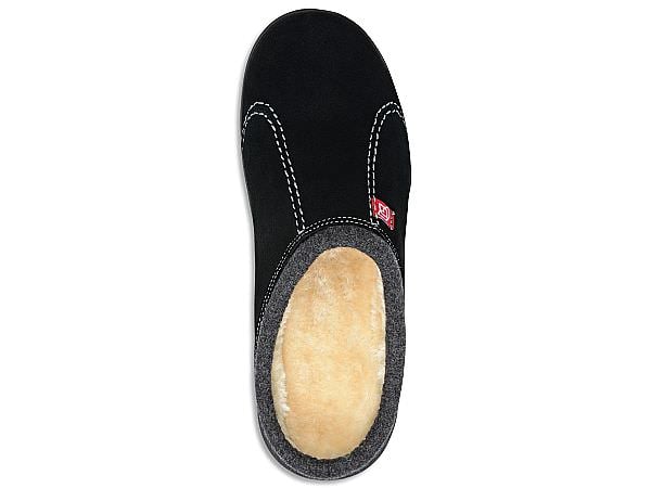 Spenco Slipper - Men's Supreme Slide Suede - Black