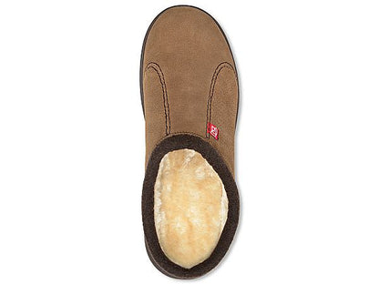 Spenco Slipper - Men's Supreme Slide Suede - Warm Brown