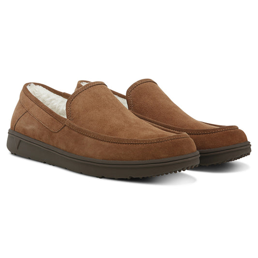Vionic Gustavo Mens Slipper Casual - Toffee - Pair