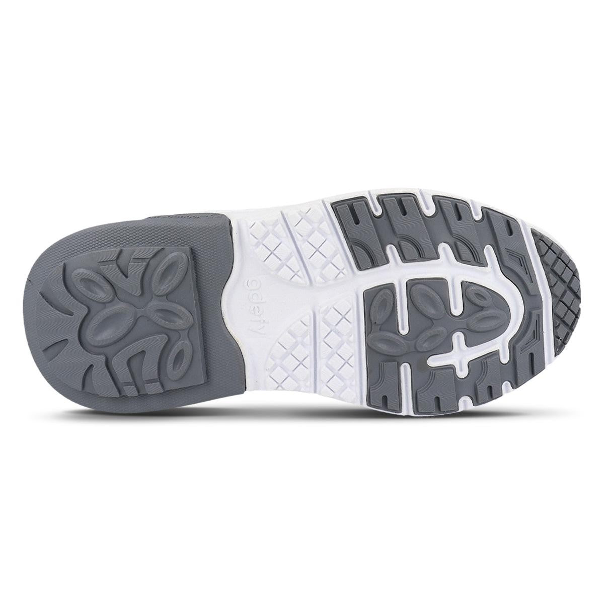 Gravity Defyer Women's GDEFY Mighty Walk Athletic Shoes - Gray/Gray - bottom view