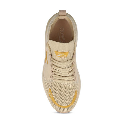 Gravity Defyer Women's GDEFY MATeeM Athletic Shoes - Beige - top view
