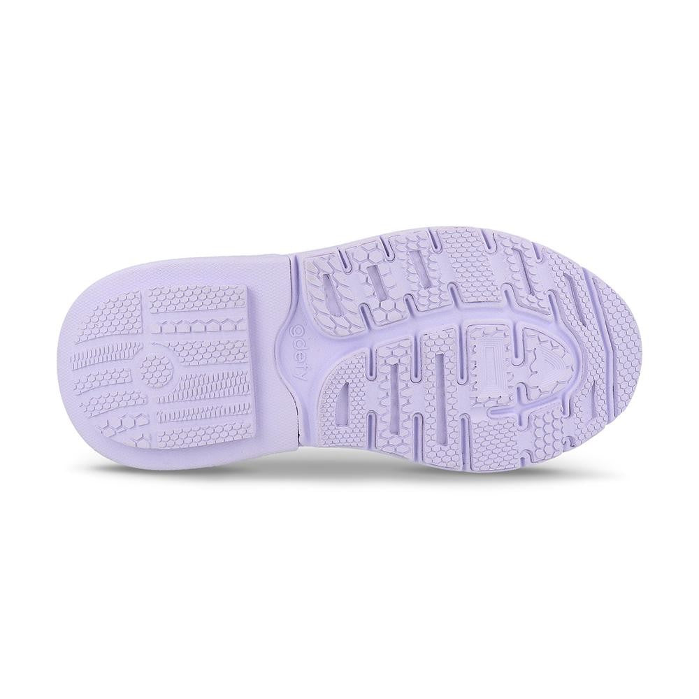 Gravity Defyer Women's GDEFY MATeeM Athletic Shoes - Black/Purple - bottom view