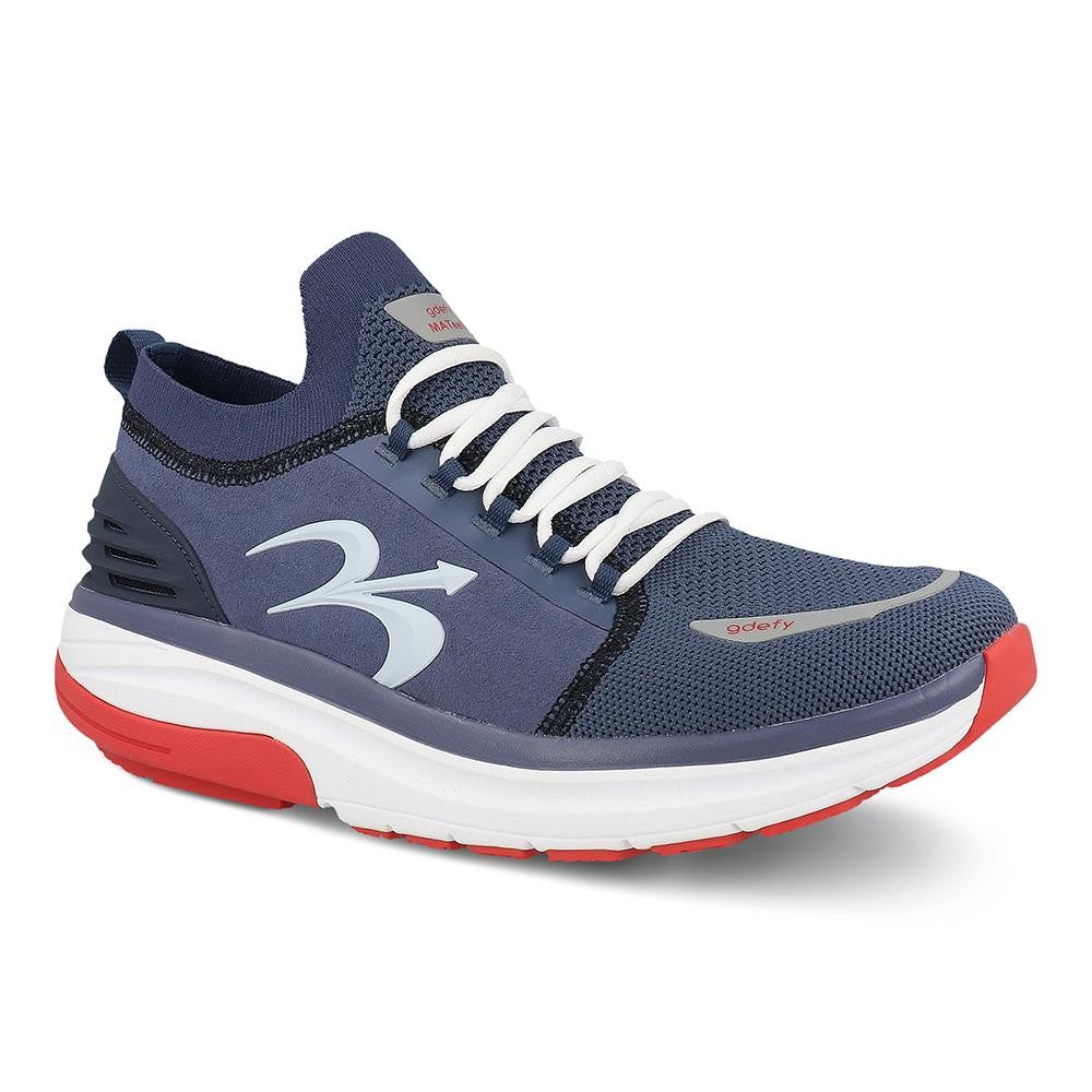 Gravity Defyer Men's GDEFY MATeeM Athletic Shoes - Blue/Blue - angle main 2