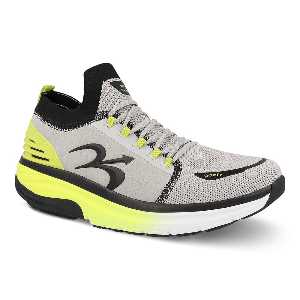 Gravity Defyer Men's GDEFY MATeeM Athletic Shoes - Gray/Gray - angle main 2
