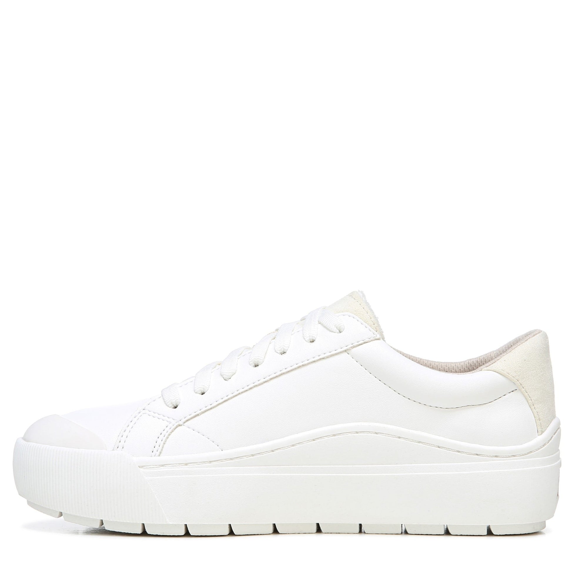 Dr. Scholl's Time Off Women's Comfort Sneakers - White Synthetic - Left Side