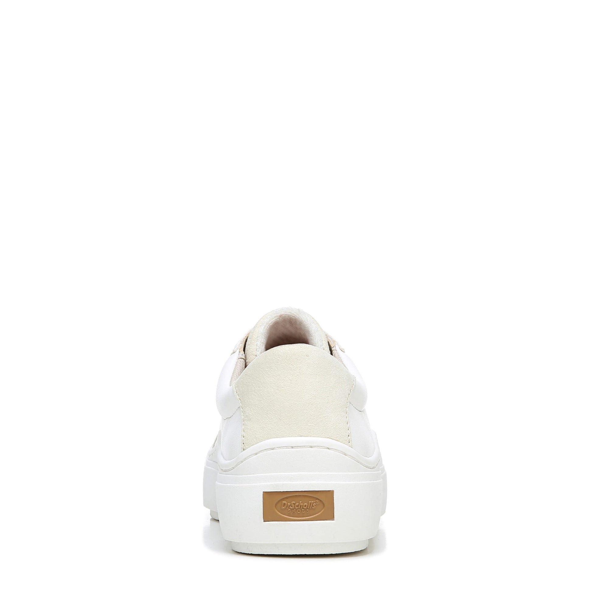 Dr. Scholl's Time Off Women's Comfort Sneakers - White Synthetic - Back