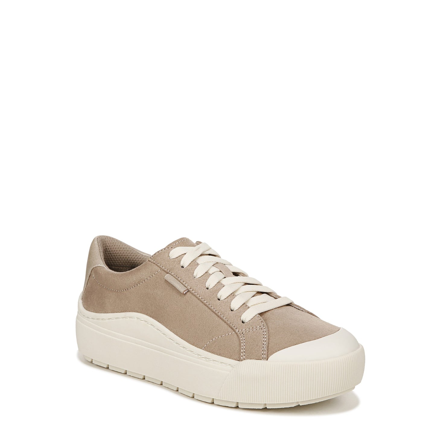 Dr. Scholl's Time Off Women's Comfort Sneakers - Taupe Fabric - Angle main