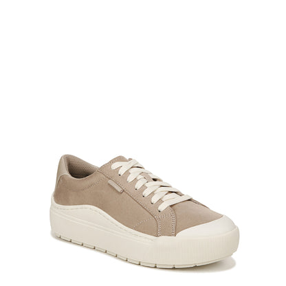 Dr. Scholl's Time Off Women's Comfort Sneakers - Taupe Fabric - Angle main