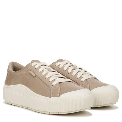 Dr. Scholl's Time Off Women's Comfort Sneakers - Taupe Fabric - Pair
