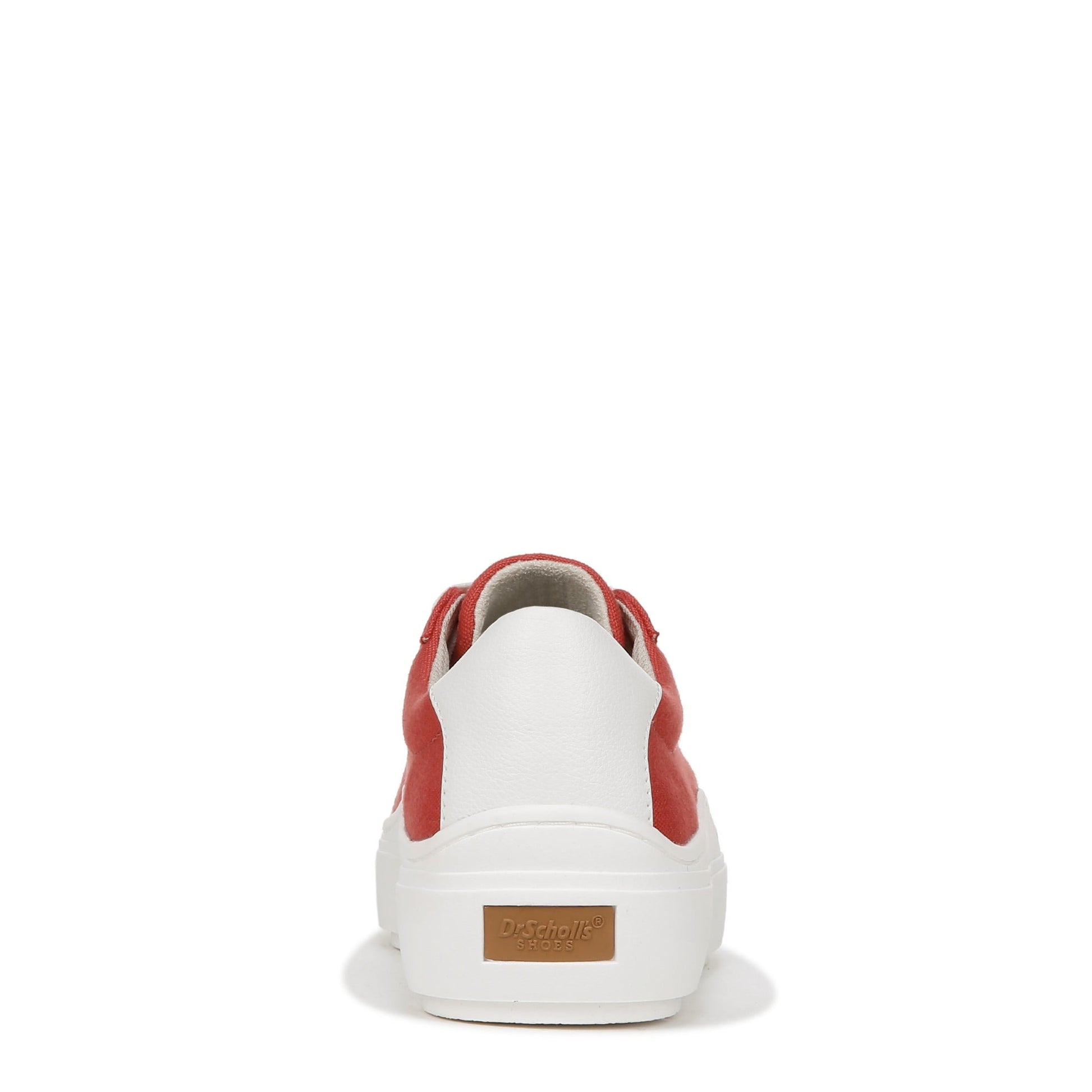Dr. Scholl's Time Off Women's Comfort Sneakers - Red Fabric - Back