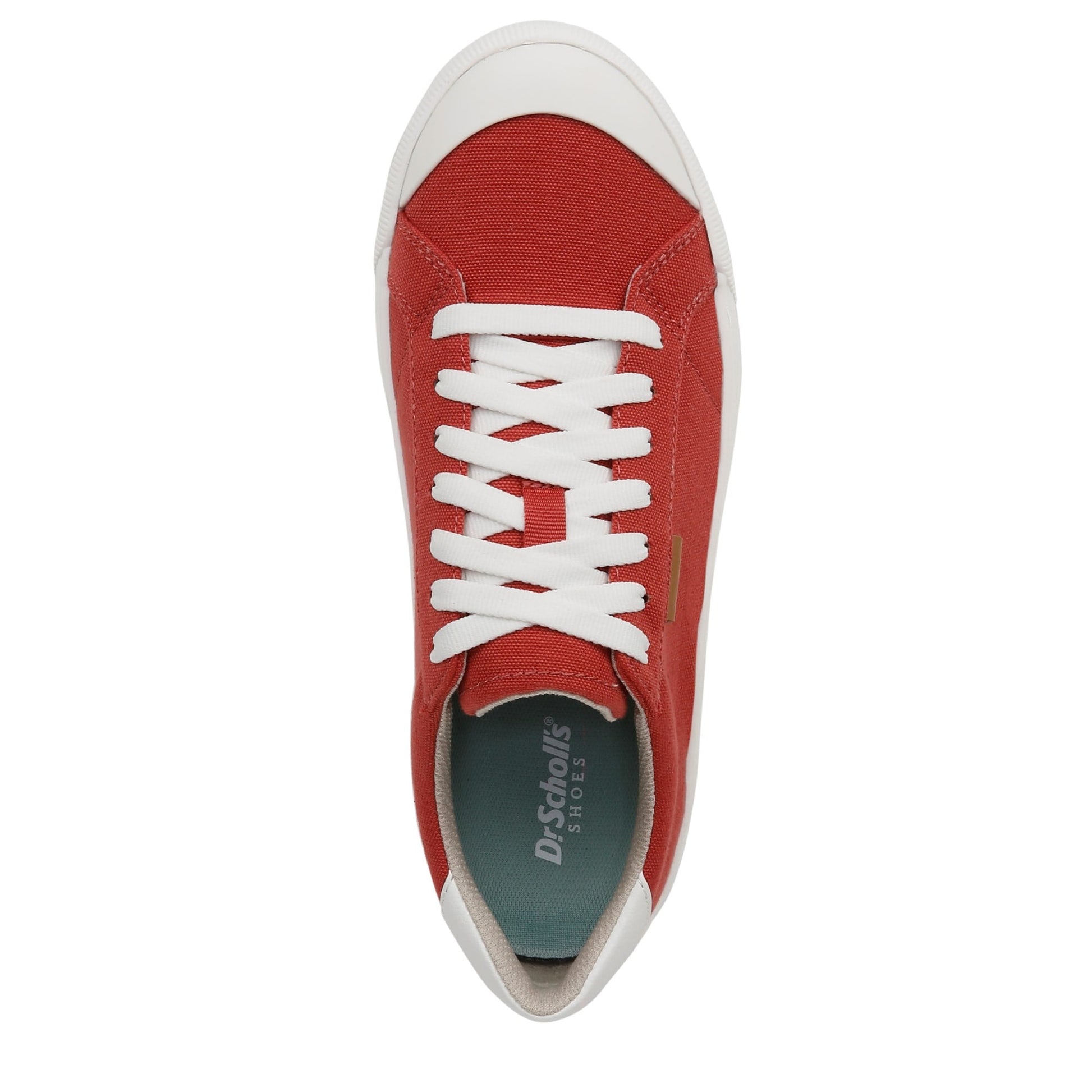 Dr. Scholl's Time Off Women's Comfort Sneakers - Red Fabric - Top