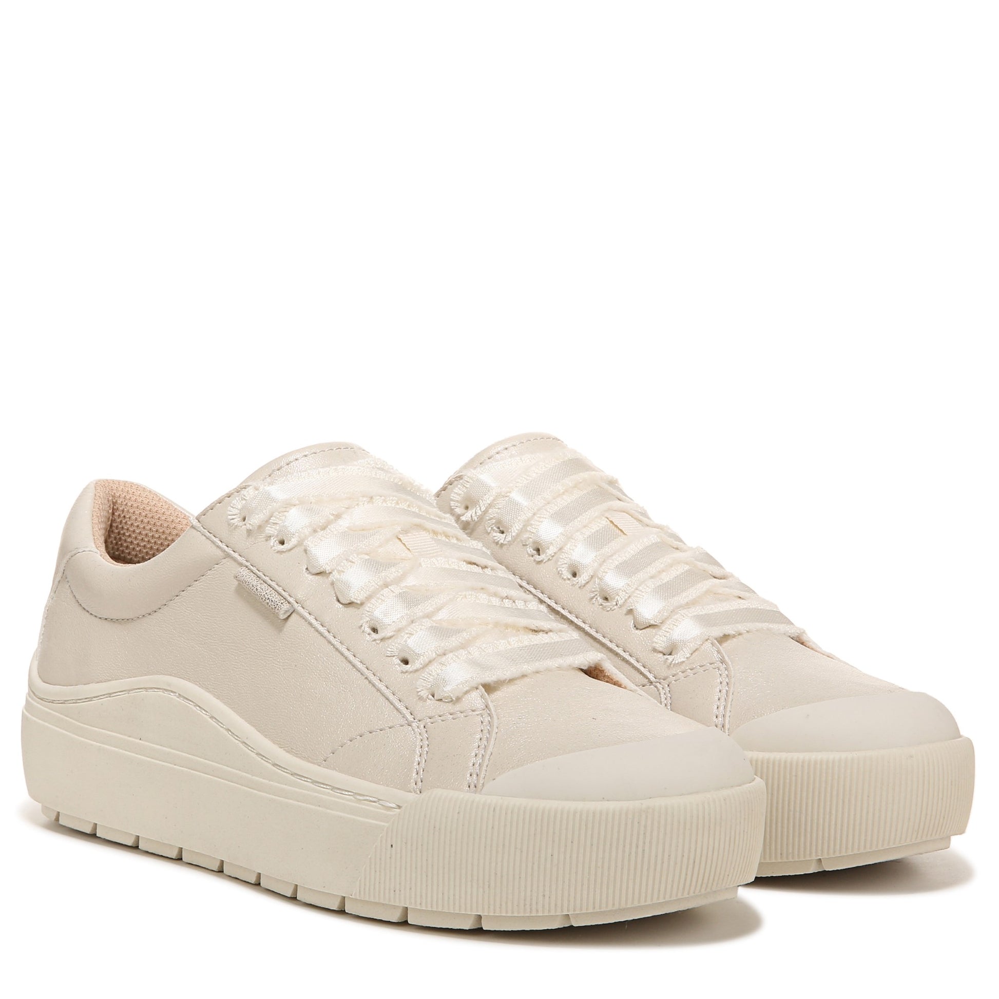 Dr. Scholl's Time Off Women's Comfort Sneakers - Beige Synthetic - Pair