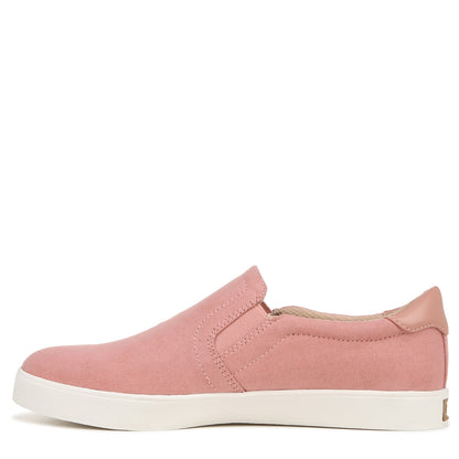 Dr. Scholl's Madison Women's Comfort Slip-on Sneaker - Rose Pink Fabric - Left Side