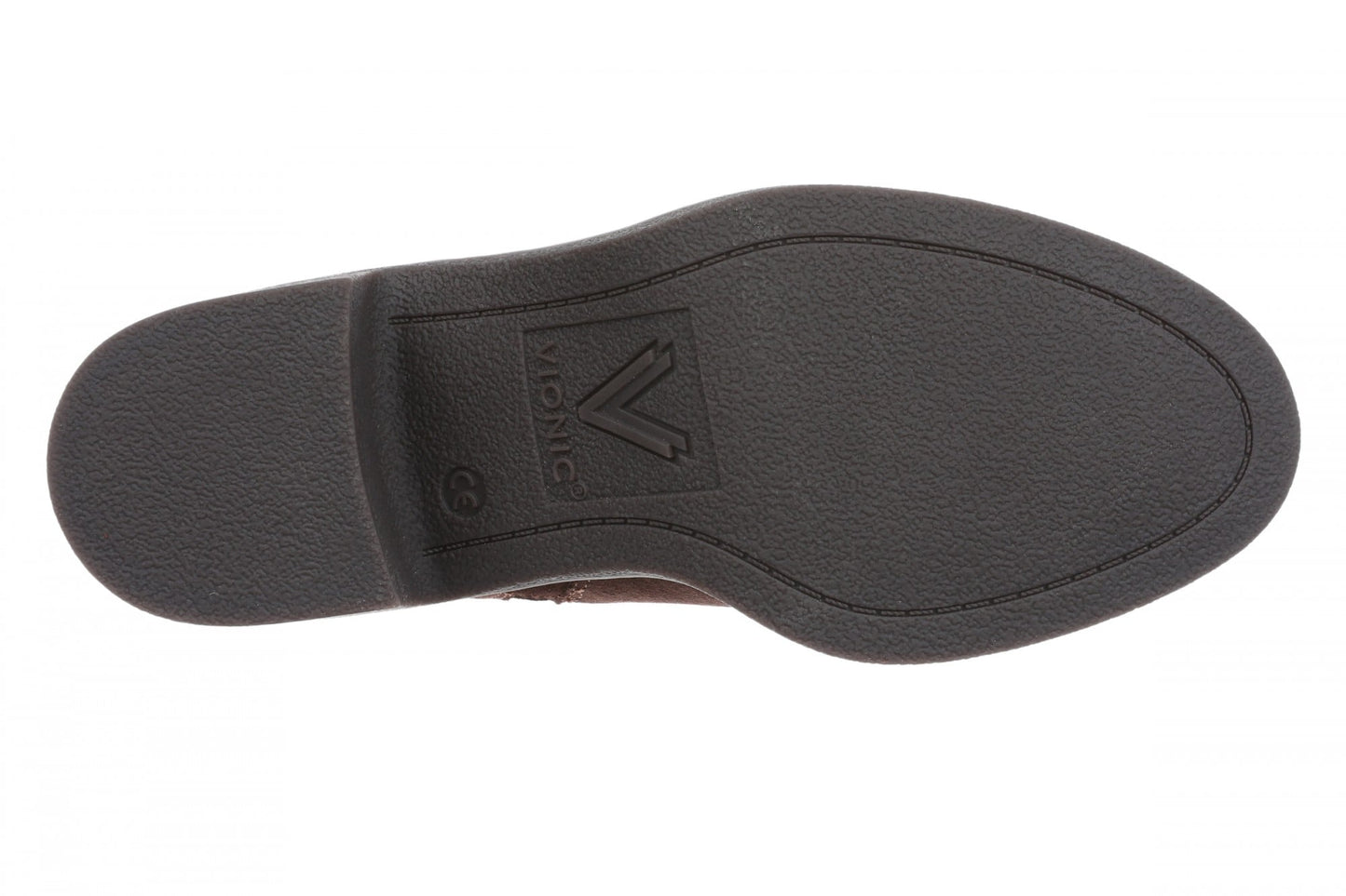 Vionic Sonora - Women's Comfortable Orthotic Moto Tall Boot with Arch Support - Coffee - Bottom