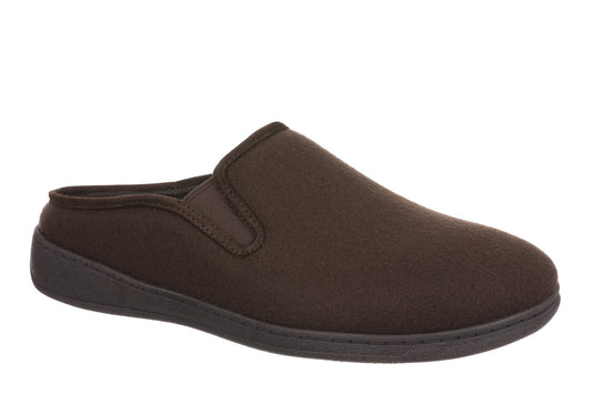 Vionic Unwind Men's Mule/Clog Slipper - Chocolate Ganache 1