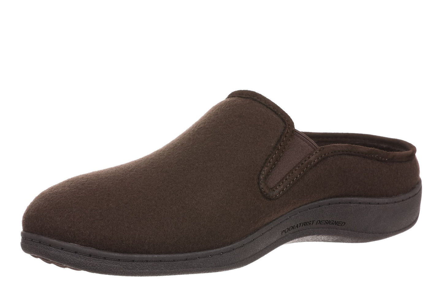 Vionic Unwind Men's Mule/Clog Slipper - Chocolate Ganache 2