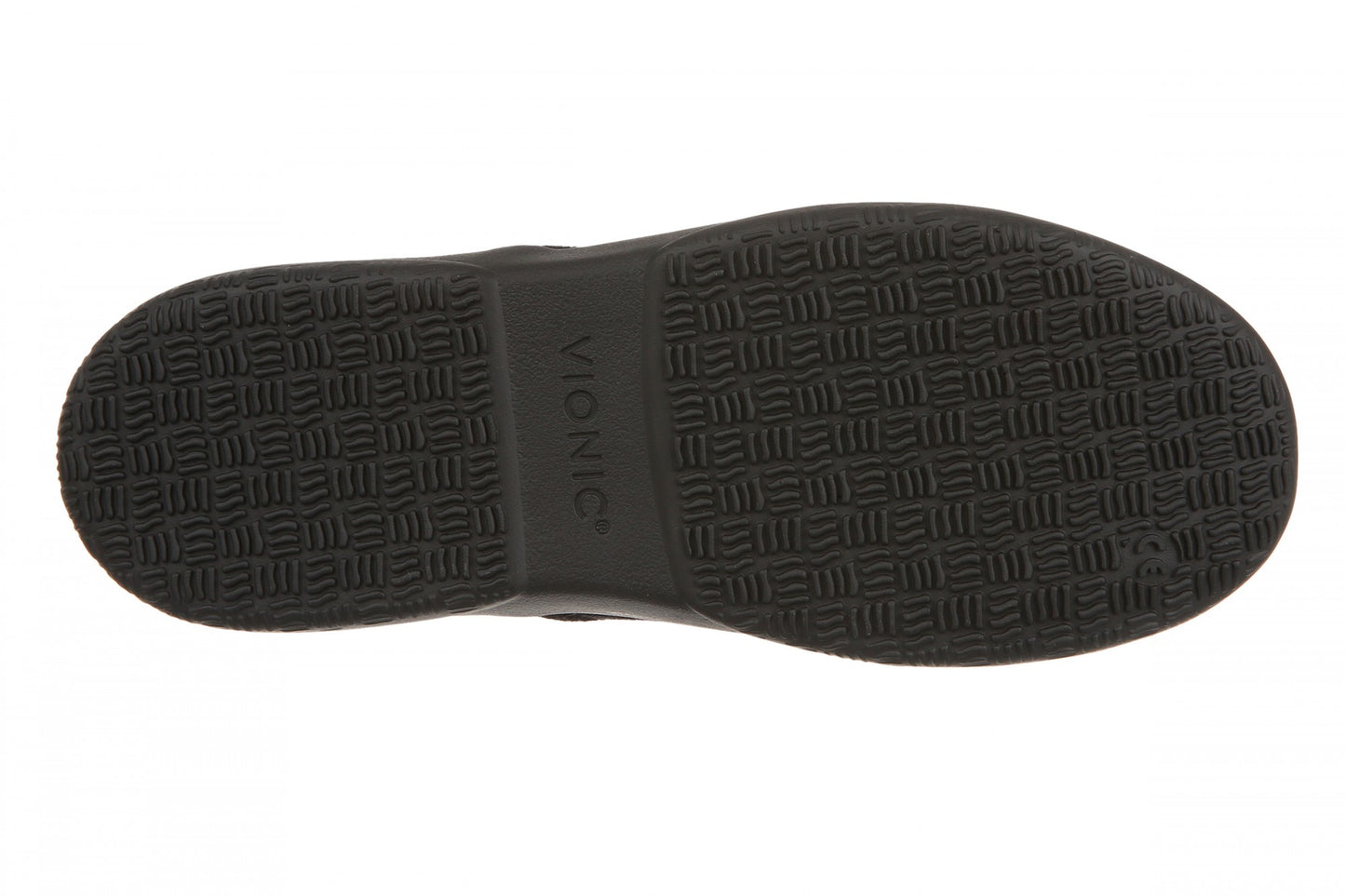 Vionic Clare Slipper - Women's Cozy Orthotic Arch Support Slippers - Black - Bottom