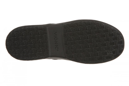 Vionic Clare Slipper - Women's Cozy Orthotic Arch Support Slippers - Black - Bottom
