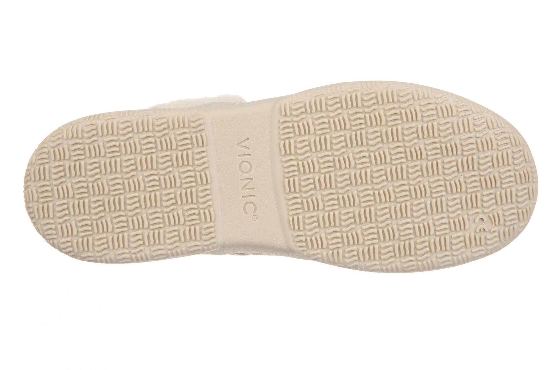 Vionic Clare Slipper - Women's Cozy Orthotic Arch Support Slippers - Light Pink - Bottom